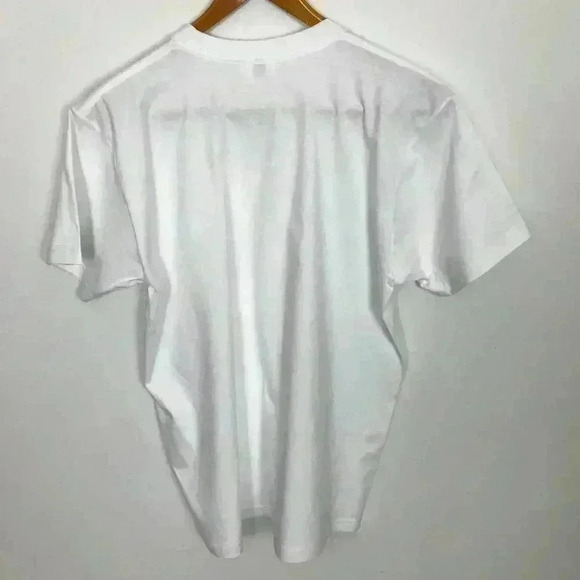 Tik Tok Unisex White Large Short Sleeve T-Shirt - Picture 5 of 5